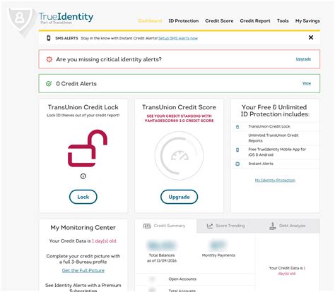 my true identity credit monitoring.